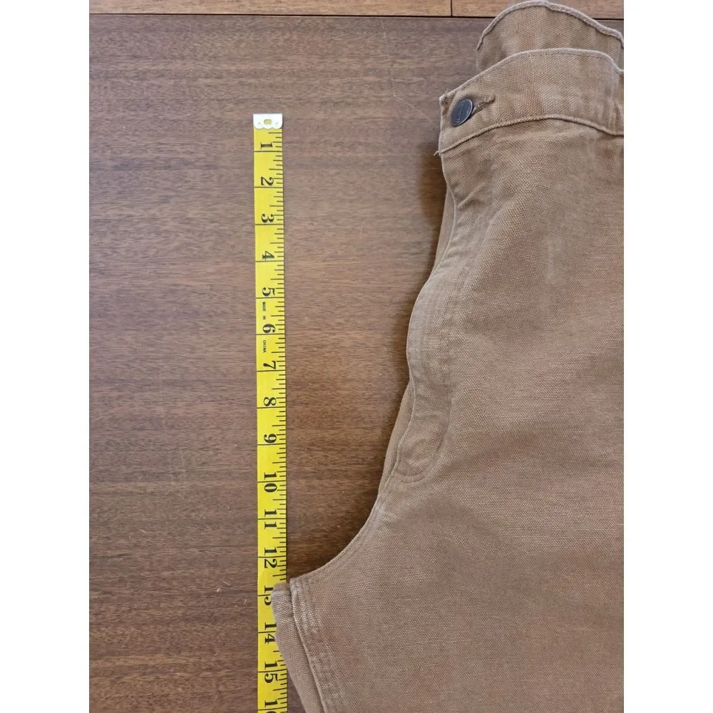 mens carhartt Utility pants Loose Original Fit 40x31 Brown 42x33 Canvas‎